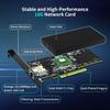 10Gb Base-T PCI-e Network Card, Intel X540-T1 Controller, NICGIGA 10Gbps Ethernet Adapter with 10Gbe RJ45 Port  10G NIC Card, Support Windows/Windows Server/Linux/Vmware/ESX view 3