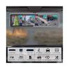 12 inch IPS Touch Screen Rearview Mirror Dash Cam 4CHs Cameras Record Simultaneously,360 Degree Panoramic Monitoring Car DVR view 2