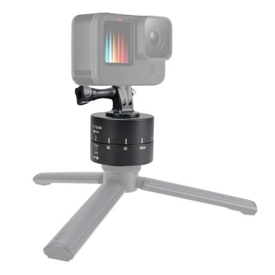 Fotga Time Lapse Stabilizer Tripod Adapter 360 60 Minutes with Adapter 1/4" Screw for Action Camera DSLR SLR Camera Smartphone
