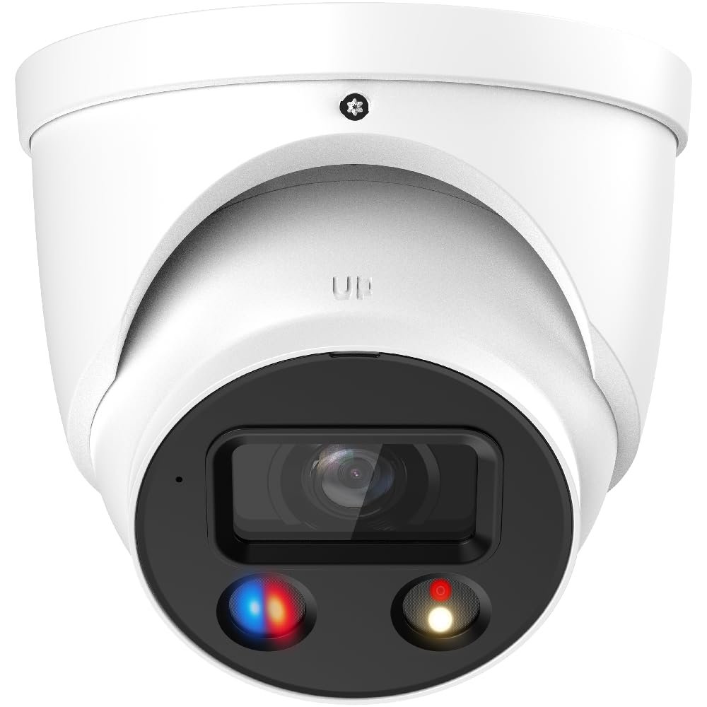 ENS Security Diamond 8MP ActiveDeterrence Eyeball Camera with Warm Light + IR, HNC3I389H-IRASPV/28-S5