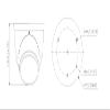ENS Security Diamond 8MP ActiveDeterrence Eyeball Camera with Warm Light + IR, HNC3I389H-IRASPV/28-S5 view 3