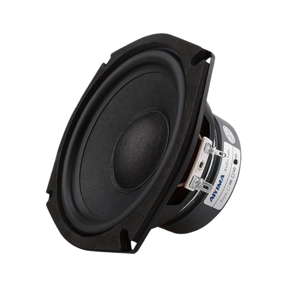 1PCS 5.25 Inch Subwoofer Speaker Sound Driver 4 8 Ohm 120W Speaker Column Home Theater HiFi Power Woofer Music Loudspeaker(8 Ohm 120W Speaker)