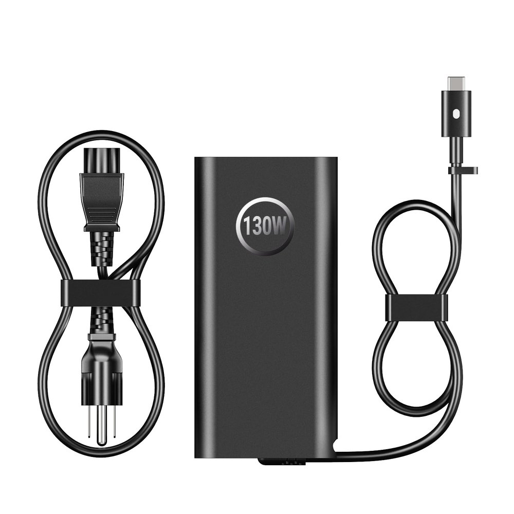 130W USB Type C Laptop Charger Compatible with Dell XPS 15 17 9500 9510 9520 9575 9700 9710 9720 9730