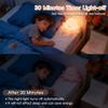 AINEEU Octopus Night Light for Kids, Cute Silicone Animal Night Light, Rechargeable Tap Control Nursery Lamp with Timer, 3-Level Dimmable Squishy Bedside Lamp for Baby Girls Boys Room Decor Gift view 4