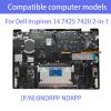 0NDRPP NDRPP Replacement for Dell Inspiron 14 7425 7420 2-in-1 Laptop Upper Top Cover Case Palmrest Backlit US Keyboard Touchpad Assembly Part view 2