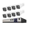 Outdoor Face Detection POE Security IP Camera System Kit 5MP Color Night Vision NVR H.265+ CCTV Video Surveillance Set(1T,10CH NVR x 8Cameras) view 1