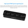 Memory Air Cooled, RAM Cooling Block Use for Computer, Air Cooling Heat Sink Support 2pcs Or 4pcs Memory, RAM Fan Cooler for DDR5 DDR4 (Black,Include 2 Memory Heatsink) view 2