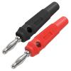 10Pcs 32A High Current Screw Type 4mm Banana Plugs | Male Stackable Connectors for Speaker Cable Adapter view 2