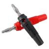 10Pcs 32A High Current Screw Type 4mm Banana Plugs | Male Stackable Connectors for Speaker Cable Adapter view 3