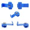 50pcs Lock Electric Quick Splice Connectors | Wire Cable Non-Destructive Crimp Terminals (No Line Breaking) AWG 22-18(Blue) view 1