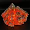 Fake Fireplace Flame Lamp - 3D Flickering LED Campfire Night Light with Realistic Logs, Flameless Fire Pit for Indoor Halloween, Christmas, and Home Decor view 3