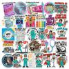 100PCS Funny Nurse Stickers, Nursing Gifts, Hilarious Sticker Pack, Cute Healthcare Gifts for Doctor Nurse Appreciation, Waterproof Vinyl Medical Decals for Laptop, Water Bottle, Scrapbook view 1