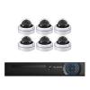 8MP 4K Face Detection Security Camera System POE NVR Kit Home CCTV Video Vandalproof Outdoor Dome AI Surveillance(2T,8CH NVR 6 Cameras) view 1