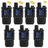 Global Lifetime Free 4G LTE PoC Walkie Talkies Nationwide PTT Two Way Radios Unlimited Range Long Distance Push-to-Talk Over Cellular Radios for Family, Logistics & Company 7pcs with SIM Card (7) view 1