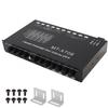 DriSentri 7-Band Car Audio Graphic Equalizer, 7 Band EQ Frequency Adjustable Car Audio Equalizer Support Front/Rear Stereo and Dual Subwoofer Outputs view 1