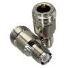 5pcs N to RP TNC Male & Female Jack RF Coaxial Adapter Connector Wire Terminals(N Jack to RPTNC Jack) view 1
