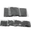 127pcs Black Polyolefin Heat Shrink Tubing - Electronic Cable Sleeve | Waterproof, Insulation Function, Fits Wire Protection Scenarios view 2
