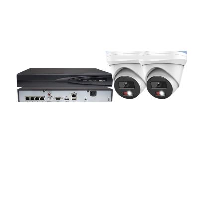 OEM CCTV KIT Video Surveillance System 5/8MP Hybird Light IP Camera 4K NVR 4POE HDD H.265+ Home Security Set(4T,8MP CCTV KIT)