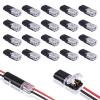10/20/50P 2-Core Waterproof Electrical Connector for Car Wire Cable | Automotive Barrier Strip Terminal Connection(20pcs) view 1