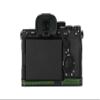A7R V Case, PU Leather Camera Bag Bottom Opening Half Body Case Cover Shell for Sony Alpha A7R V with Neck Strap Storage Box (Green) view 3