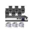 Outdoor PTZ NVR Security Video Surveillance Kit 6MP POE Dual Lens Security Camera Set Two Way Audio Surveillance System(4PCS,8CH and 6PCS 6MP) view 1
