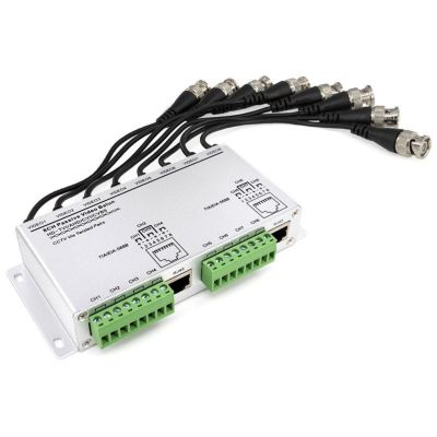 8CH Passive Video Balun Transceiverfor CCTV Systems with High Compatibility &Flexible Installation Not Need Power Supply Passive Balun