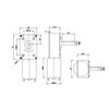 1pcs High Torque 6V Rotary Actuator JGY370 Mini Motor for Windows, Doors, Robots & More(6rpm) view 2