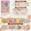 ASTARON 20Sets DIY 3D Sticker Scene Book, Make Your Own Shop House Room view 2