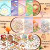ASTARON 20Sets DIY 3D Sticker Scene Book, Make Your Own Shop House Room view 3