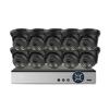 4K CCTV Surveillance Security Camera System Kit 8MP Home External POE IP Dome Camera Set Color Night Vision 8CH POE NVR Kit 10CH(4PCS,10CH NVR 4 PCS CAM_US Plug) view 2