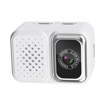 Dpofirs 128GB Mini Keychain Camera, Retro Photo Video Camera, 3 Filters, 0.96" Screen, Compact Camara Portable Video Recorder for Travel Study Recording (White)