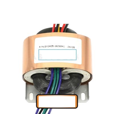 1pcs R-80 100VA R-Core Transformer with Copper foil Shield 100W Type-R 250V-0-250V+12.6V+6.3V