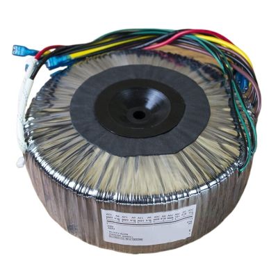 1500W 220v to Dual 70v Two Sets + Single 12v Three Sets of Pure Copper Wire high Power Power toroidal Transformer 190 * 75mm