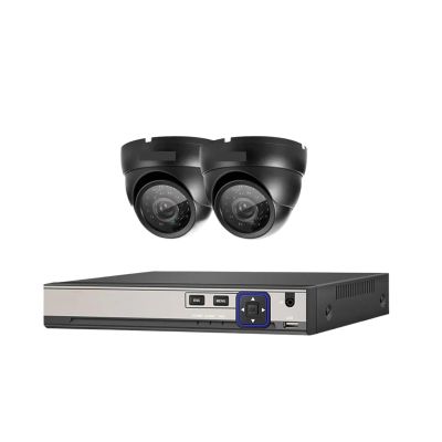 4K 8MP POE Security IP Camera System 8CH P2P AI Video Surveillance Kit Outdoor Human Detection Home 8MP Dome Camera CCTV Nvr Set(1t,8CH NVR 2PCS Camera_US Plug)