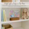 Craft & Clan Ocean Night Light for Kids | Personalized Baby Night Light | Custom Name Ocean Nursery Decor, Plug-in LED Nightlight | Custom Baby Shower Gifts for Newborns, Toddlers, Boys, Girls view 2