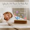 Craft & Clan Ocean Night Light for Kids | Personalized Baby Night Light | Custom Name Ocean Nursery Decor, Plug-in LED Nightlight | Custom Baby Shower Gifts for Newborns, Toddlers, Boys, Girls view 4