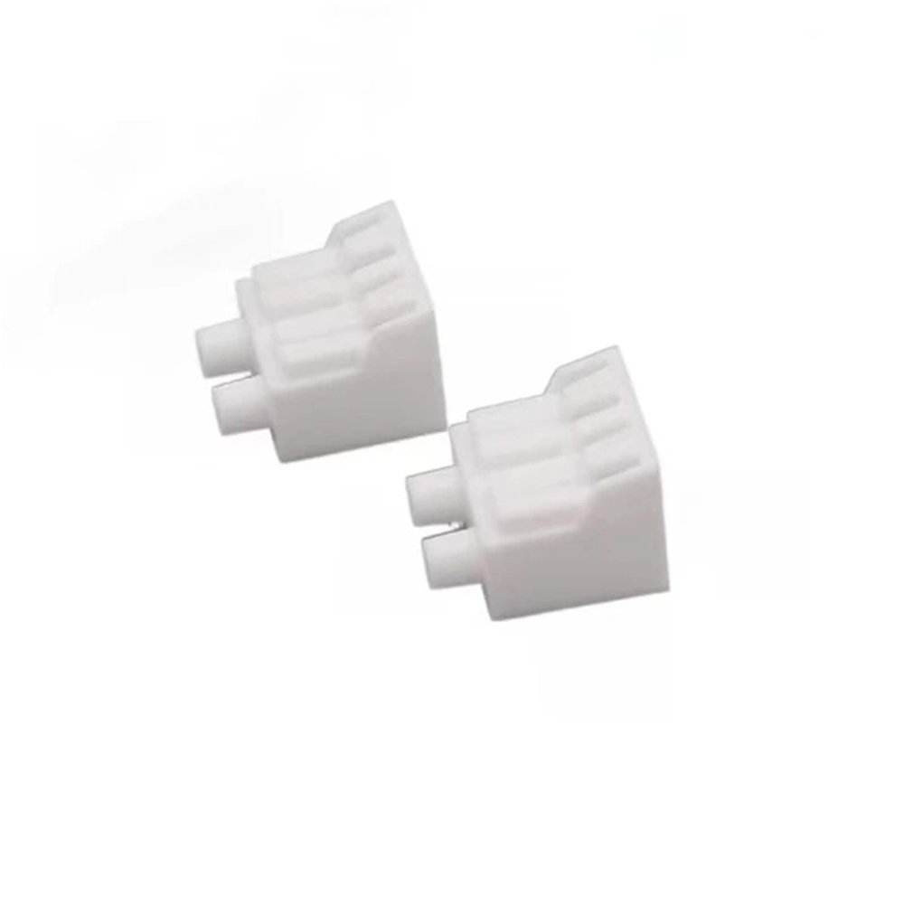 100pcs LC Duplex Dust Covers LC DX Fiber Optic Connector Dust Plugs(White)