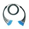 12 Core Fiber Optic Patch Cable TPU 10M 12C Shielded LC SC FC ST 6mm Shielded Patch Cable for Outdoor SM FTTA 12 Way Bridge(ST-FC SM) view 4