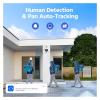 3K Surveillance System Smart Dual Light Network Dome Camera 12MP 8Ch PoE Support Human Detection Auto-Tracking(1t) view 3