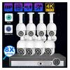 QDVOPHZA 8CH 8MP PTZ PoE Camera System 4K 8X Zoom Dual Lens Human Detect Record NVR CCTV Video Surveillance Security Camera(4T,8CH NVR 2pcs Cameras) view 2