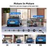 QDVOPHZA 8CH 8MP PTZ PoE Camera System 4K 8X Zoom Dual Lens Human Detect Record NVR CCTV Video Surveillance Security Camera(4T,8CH NVR 2pcs Cameras) view 4