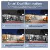 4POE 4CH NVR CCTV System 4PCS 8MP Smart Dual Light Outdoor Security Cameras Video Surveillance Kit H.265+(4PCS) view 3