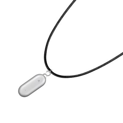 yothchose Neck Strap Chain Compatible with PLAUD NotePin Necklace Lanyard, Premium Leather Material Neck Loop for Plaud NotePin AI Voice Recorder (black)