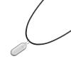 yothchose Neck Strap Chain Compatible with PLAUD NotePin Necklace Lanyard, Premium Leather Material Neck Loop for Plaud NotePin AI Voice Recorder (black) view 1