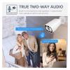QDVOPHZA 8CH 5MP POE IP Camera System CCTV Security Smart AI Face Detect Two-Way Audio Video H.265 Surveillance Camera Outdoor(4PCS,8CH NVR 6 Cameras) view 3