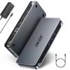 Acer Premium 13-in-1 Docking Station with 110W PD & Triple Monitor Support | Dual 4K HDMI and DP,5Gbps USB A/C,Gigabit Ethernet,Security Lock | Laptop Docking Station for Windows/Dell/HP/Lenovo/Asus view 1