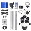 HY-5100-HG7045 7-50X Slide-Rail Base Microscope Stand Digital Camera Stereo Trinocular Lens for Cellphone Repair Soldering Tools view 2