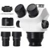 HY-5100-HG7045 7-50X Slide-Rail Base Microscope Stand Digital Camera Stereo Trinocular Lens for Cellphone Repair Soldering Tools view 4