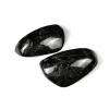 Carbon Fiber Rearview Mirror Cover, for Nissan, for 370Z, 2009-2019, Forging Pattern, Side Mirror Cover Frame Trim view 3