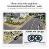 QDVOPHZA 8CH PTZ 8MP Dual Lens PoE Security Camera System 8X Zoom 4MP Two Way Audio NVR Human Detect Video Surveillance Kit(4PCS,8CH and 2 Cameras) view 2